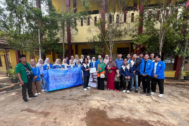 Peduli Kemanusiaan: BEM IMA Kota Banjar Salurkan Donasi untuk Korban Longsor Cibeunying, Cilacap