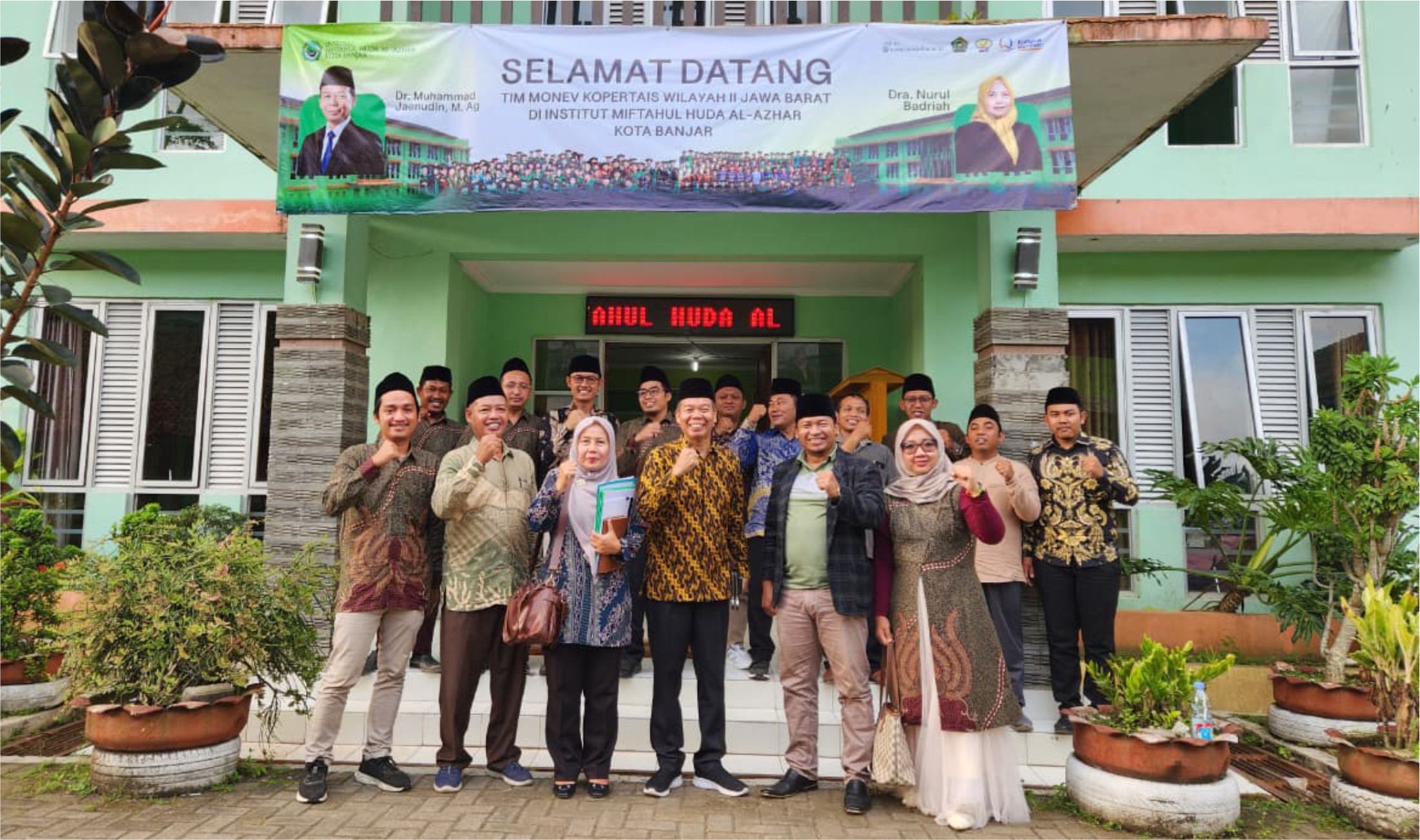 Kopertais Wilayah II Jawa Barat Lakukan Monitoring dan Evaluasi di Institut Miftahul Huda Al-Azhar Kota Banjar