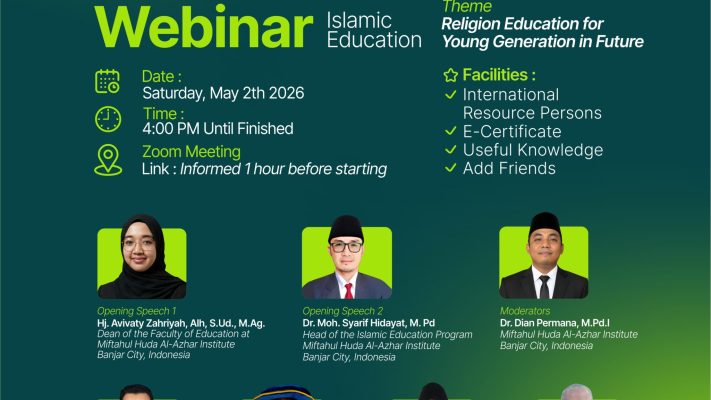 Sukses Digelar, Webinar Internasional Bahas Masa Depan Pendidikan Agama Generasi Muda